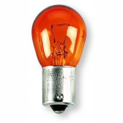 12V.21W.93 Tek Duy Sarı Sinyal Stop Ampulü Py21W - İTHAL
