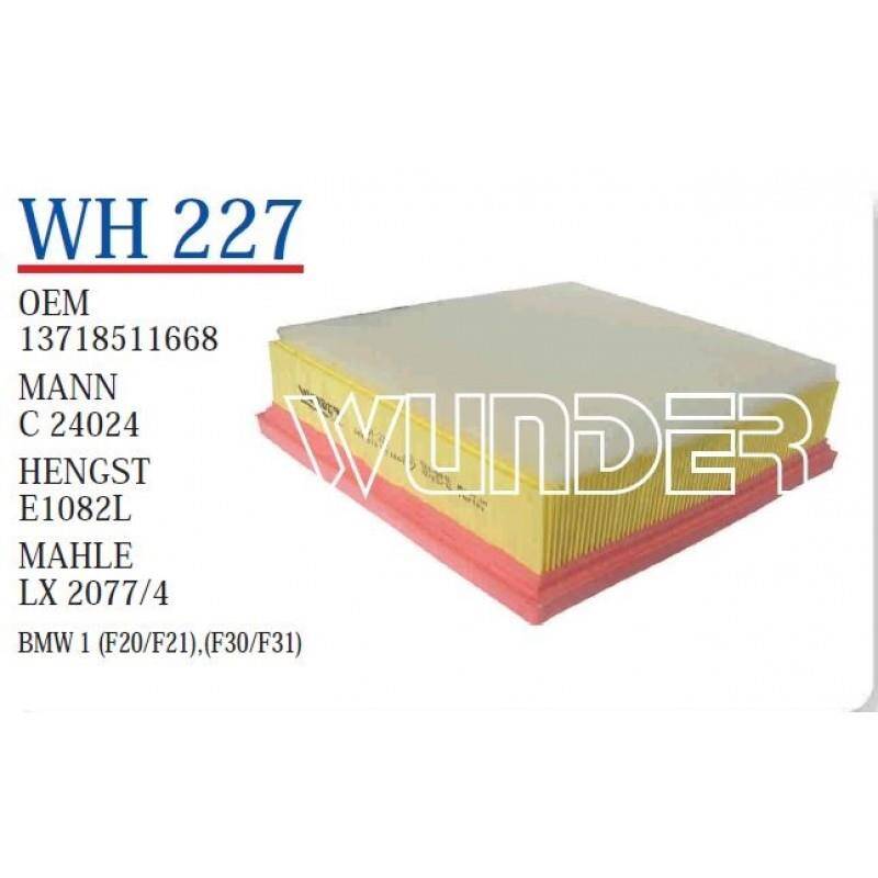 13718511668 Bmw 1 F20-F30-F32 Hava Filtresi Wunder 13718511668 - 1