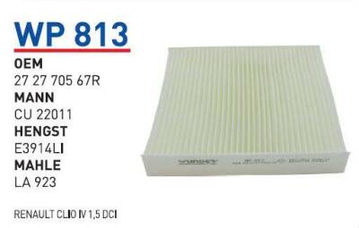 272770567R Renault Clio Iv Klima Filitresi Wunder - WUNDER