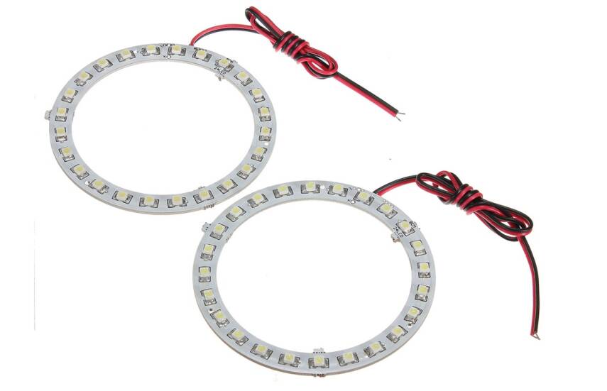 60 Mm Angel Led Halka 2 Li Beyaz - 3