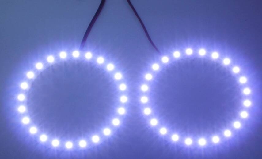 80 Mm Angel Led Halka 2 Li Beyaz - 3