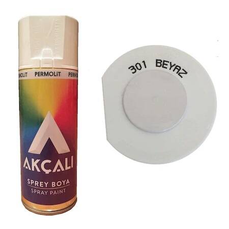 Akçalı Sprey Boya Beyaz 301 400Ml - 1