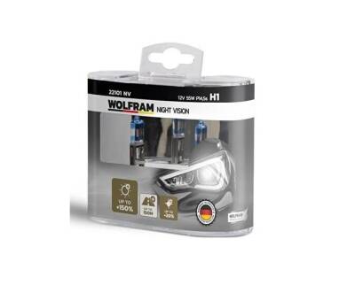 Ampul H1 12V 55W Px26D %150 Güçlü %20 Beyaz Işık Wolfram Set - İTHAL