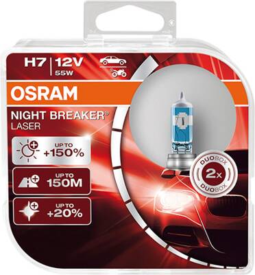 Ampul H7 12V %150 Fazla Işık Osram 64210 Nl - İTHAL