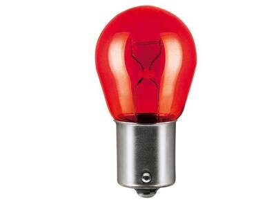 Ampül Sinyal 93 Tek Duy Ters Yakın Tırnak Kırmızı 12V 21W Philips - İTHAL