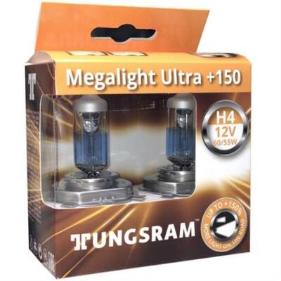 Ampül Tırnaklı H4 60/55W Tungsram 2 Li Set - TUNGSRAM