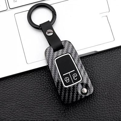 Anahtar Kılıfı Kabı Lüx Deri Anahtarlıkiçinde Ful Set Opel Chevrolet Mavi - 10