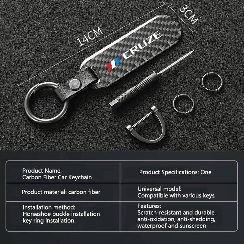 Anahtarlık Cruze Metal Özel Karbon Metal - 2