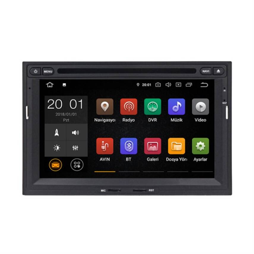 Android 10.0 Mtk 8227 2+16G Berlıngo- Tepee-3008-5008 Yeni Multimedya Navimex - 2