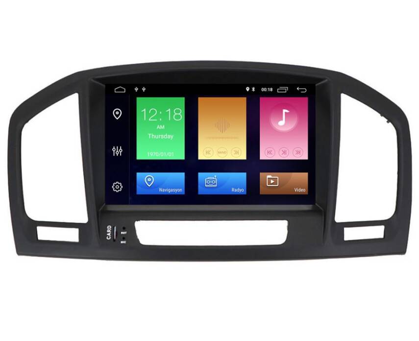 Android 10.0 Mtk 8227 2+16G Opel Insignia (Black) Multimedya Navimex - 1