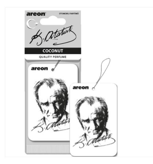 Areon Atatürk Coconut Oto Araç Kokusu - 1