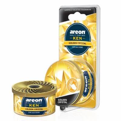 Areon Ken Blıster Golden Crystal Bardaklık Oto Araç Kokusu - AREON