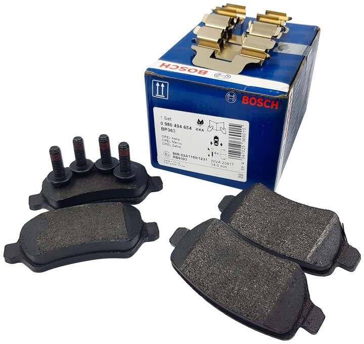 Arka Fren Balatası Astra H Corsa C Meriva B Bosch Takım 1605086 - 1