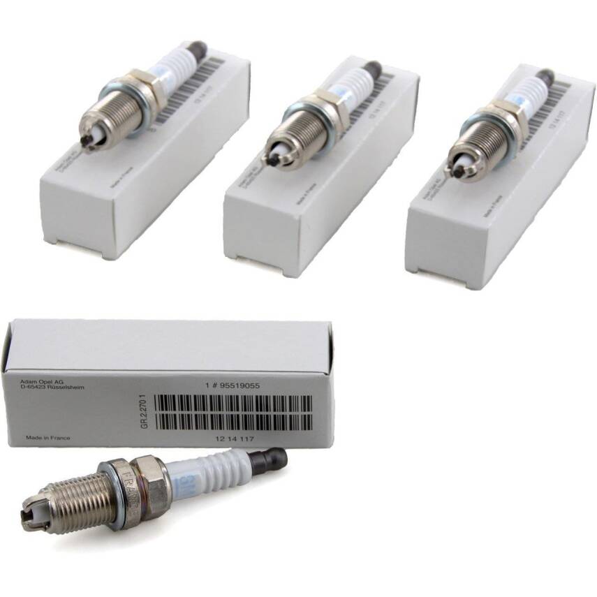 Ateşleme Bujisi Astra H Çift Tırnak Gm 1214117 95519055 - 1