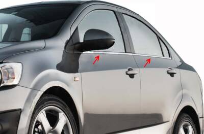 Aveo 2012 Sonrası T300 Cam Altı Krom Çıta Sedan - DİĞER