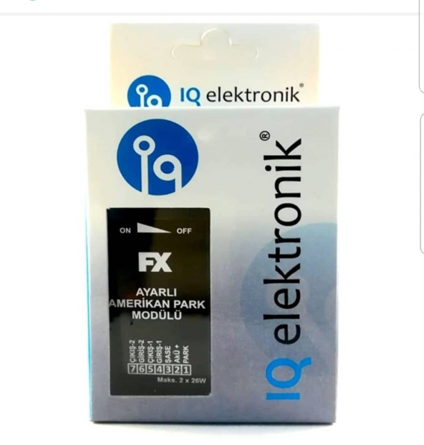 Ayarlı Amerikan Park Modülü IQ - 1