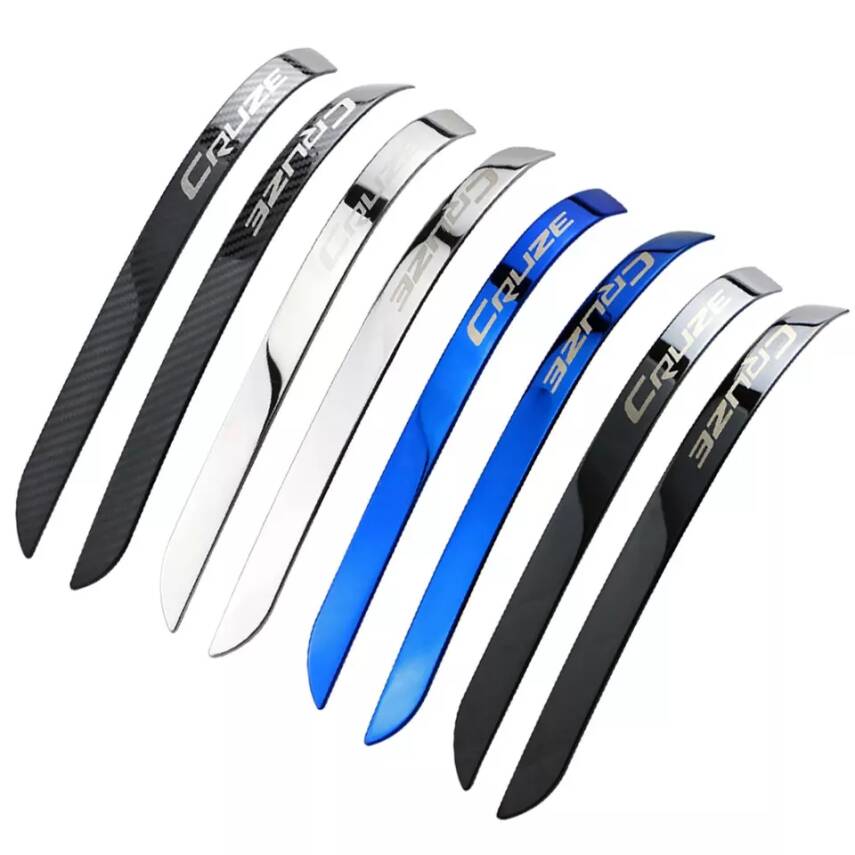 Ayna Krom Cruze Yazılı Sağ Sol Takım Siyah - 7