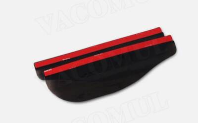 Ayna Şapkası Yağmurluk Dikiz Aynası Takım Siyah - 9