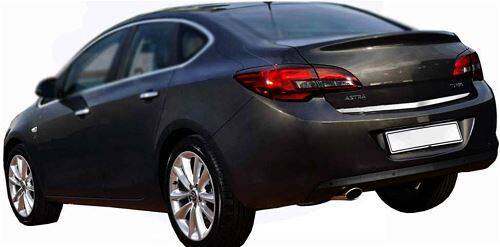 Bagaj Altı Krom Astra J Sedan Paslanmaz Çelik - 1