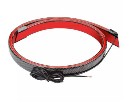 Bagaj Üstü Spoiler Neon Led Işıklı Flexi Karbon - 7