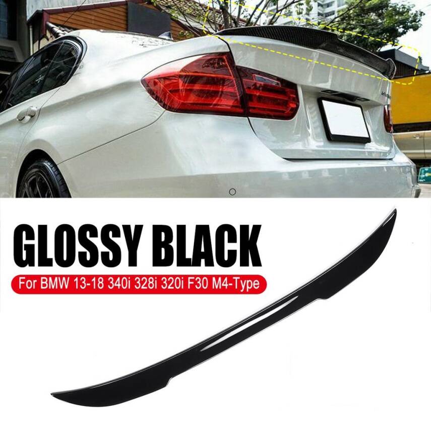 Bmw F30 M Spoiler Parlak Siyah Piyano Siyah Ürün - 1
