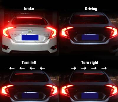 Cam Üstü Animasyonlu Kayar Led Spoiler Altı - 2