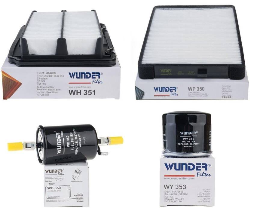 Chevrolet Aveo 1.2 Periyodik Filtre Bakım Seti - 1