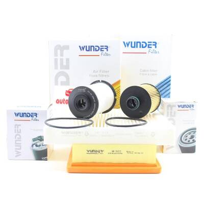 Chevrolet Aveo T300 1.3 Dizel Periyodik Filtre Bakım Seti - WUNDER