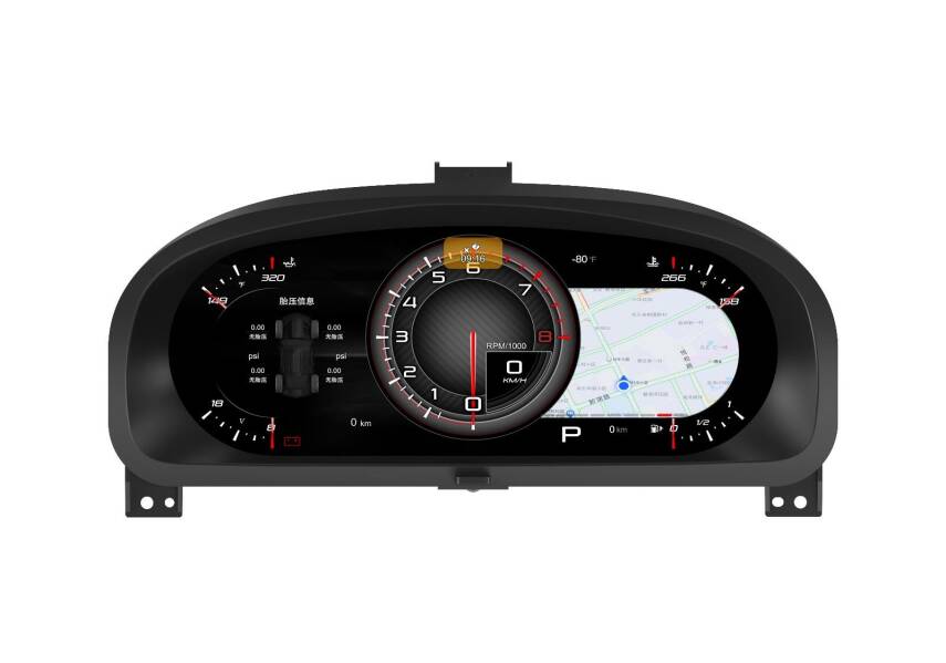 Chevrolet Captiva Hayalet Gösterge KM Kadran 2008-2015 Car Play - 3