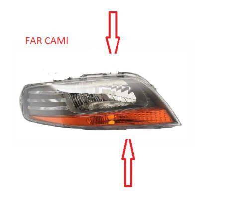 Chevrolet Kalos Far Camı Sağ 2005-2008 - 1