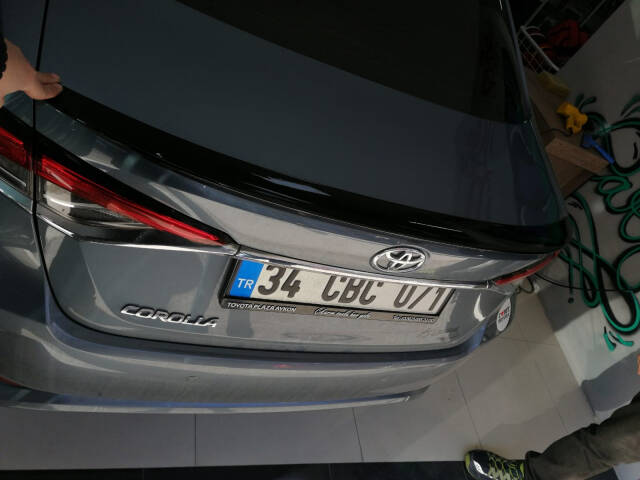 Corolla 2019 Anatomik Spoiler Boyasız - 2