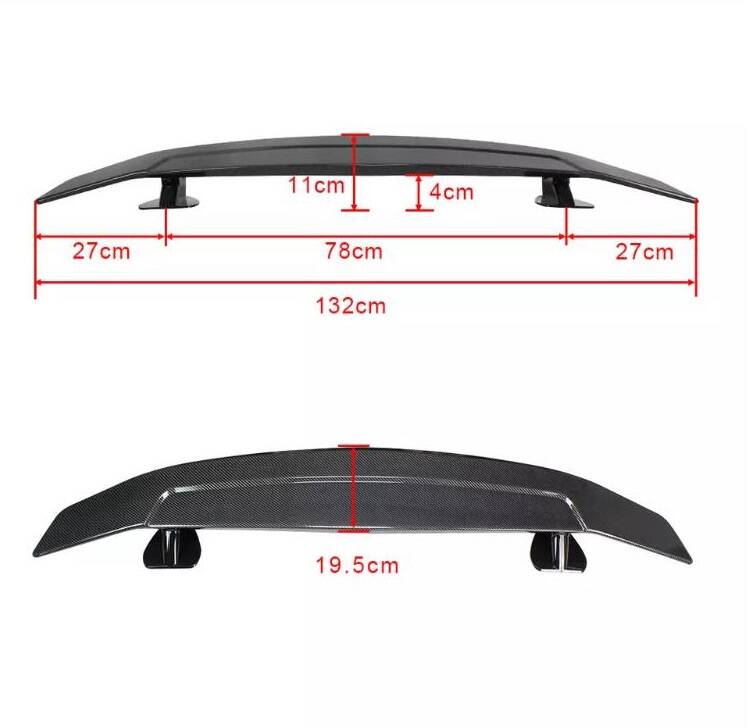 Corolla Yüksek Spoiler 7D Karbon Desenli Boya İstemez - 2