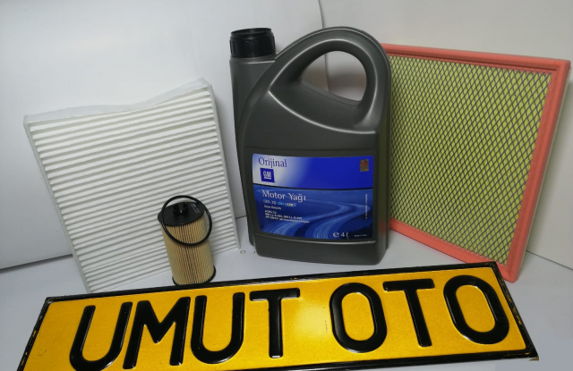 Cruze 1.4 Turbo Yağ Bakım Seti Gm Yağ - 1