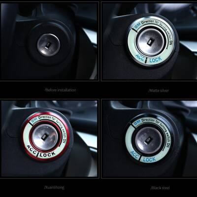 Cruze / Aveo / Astra Kontak Halkası Fosfor Kaplama Mavi - 4