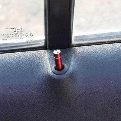 Cruze-Aveo Kapı Kilit Pim Kaplama Seti Kırmızı - 4