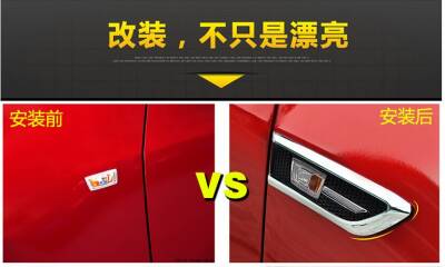 Cruze / Aveo Sinyal Krom 2 Parça Sağ Sol İthal - 3