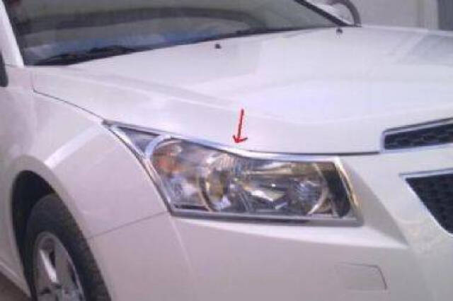 Cruze Far Çerçevesi Krom 2 Parça - 4