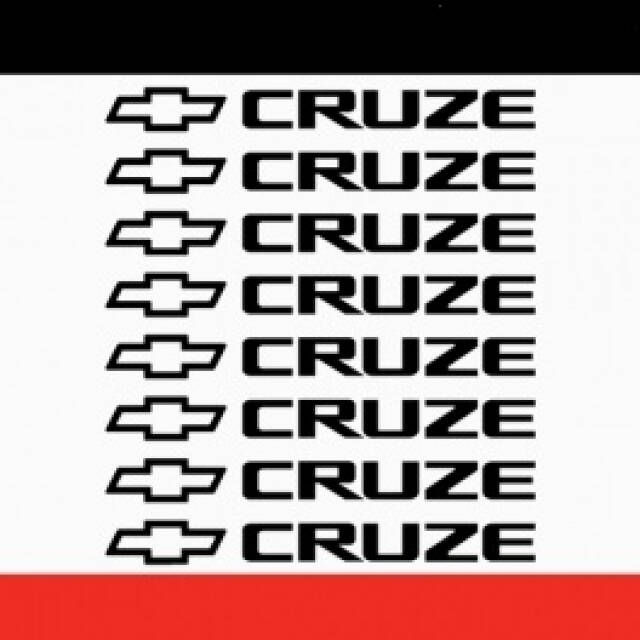 Cruze Kapı Jant Sticker 8 Parça - 4