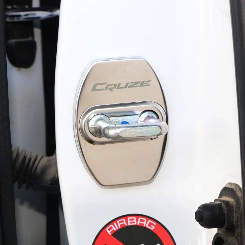 Cruze Kapı Kilit Koruma Kapağı 4 Prc Mavi - 2