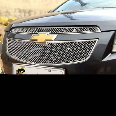 Cruze Krom Panjur Set Alt Üst Sport Ve Ltz Kasa İçin 2 Parça - İTHAL