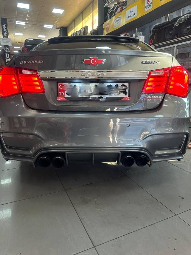 Cruze Sedan M Tampon Arka Plastik Yerli - 1