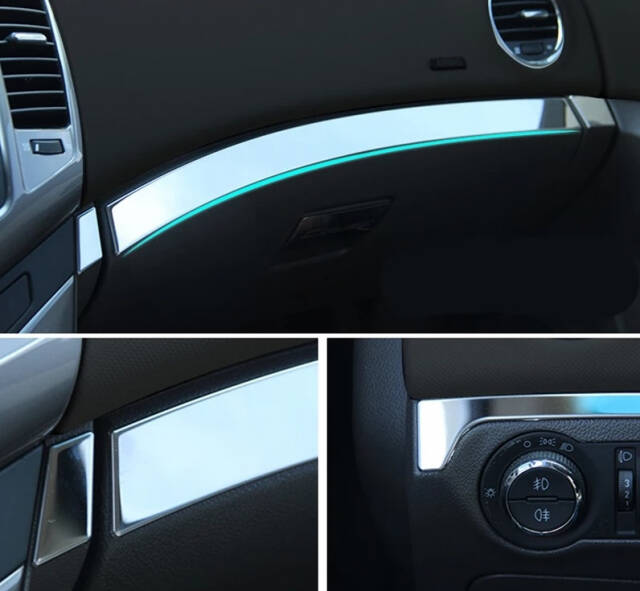 Cruze Torpido Çıta Krom Seti 6 Parça - 2