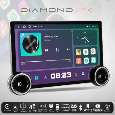 Diamond 11.5 inç Multimedya 4/64 Bellek Geri Görüş Carplay (çerçevesiz) - 2