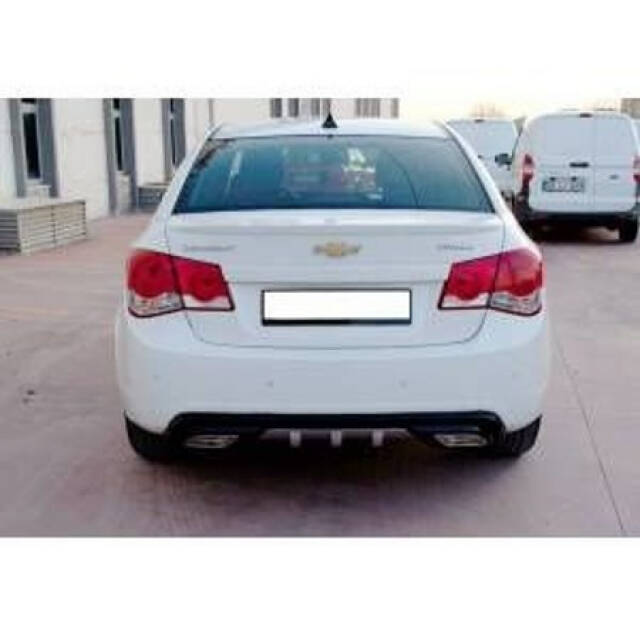 Difüzör 2 Çıkış Eksoz Üniversal Gümüş - 2