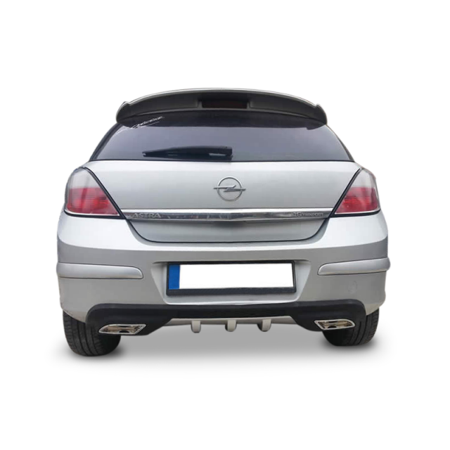 Difüzör 2 Çıkış Eksoz Üniversal Gümüş - 9