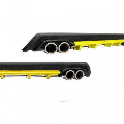 Difüzör 4 Çıkış Turbo Üniversal Sarı - UMT AUTO PARTS