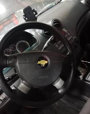 Direksiyon Göbek Arması Captiva Aveo Kalos İthal Siyah - İTHAL