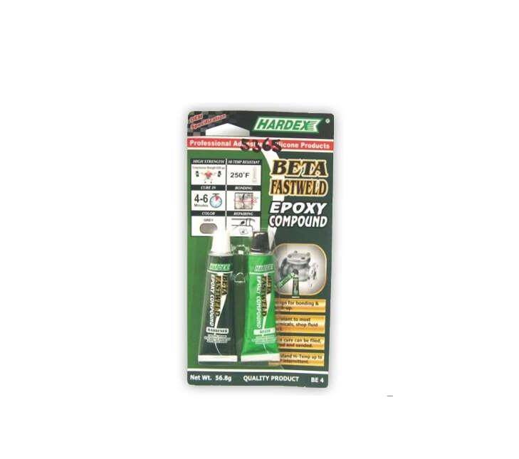 Epoxy Hızlı Metal Yapıştırıcı Kürlü 4-6 Dakika Beta 2X28,4 Gr Hardex - 1
