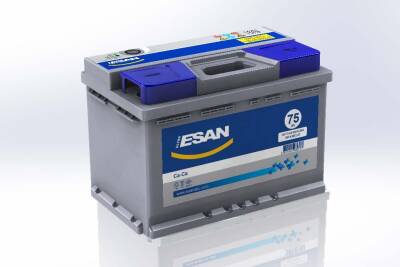 Esan 12V 75 Ah L3 Ca Tam Kapalı Akü 2 Yıl Garantili - İTHAL