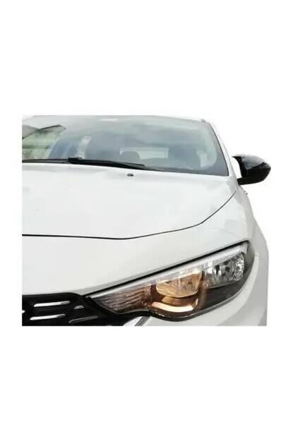 Fiat Egea 2015 Batman Ayna Kapak Piano Black Yarasa Ayna Kapağı - 1